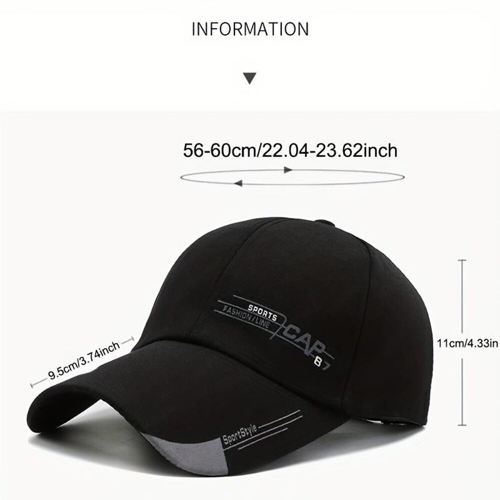 Casquette De Baseball &Agrave; &Eacute;cran Solaire Pour Hommes Avec Impre Vêtements