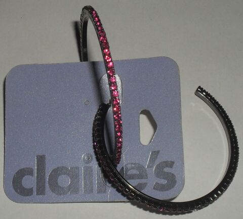 2 paires de boucles d'oreilles anneaux Rouge et Bleu 10 Montreuil (93)