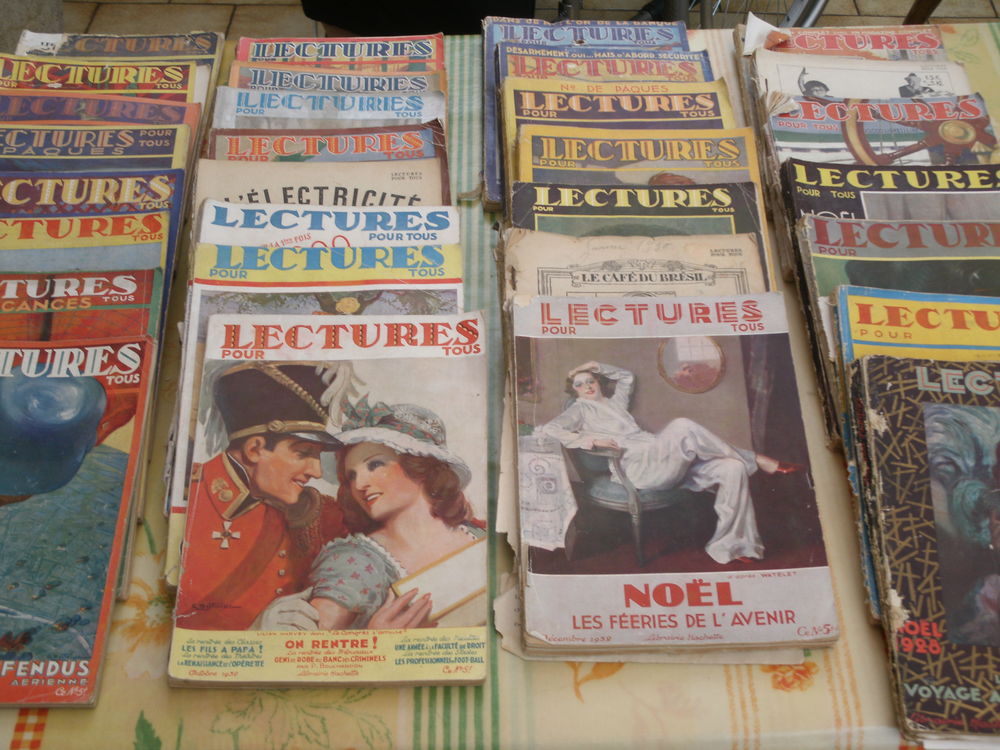 s&eacute;rie de 30 revue LECTURE POUR TOUS 1930 Livres et BD