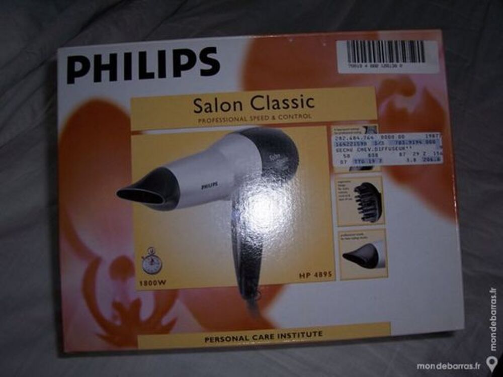 SECHE CHEVEUX PHILIPS PROFESSIONNEL NEUF Electroménager