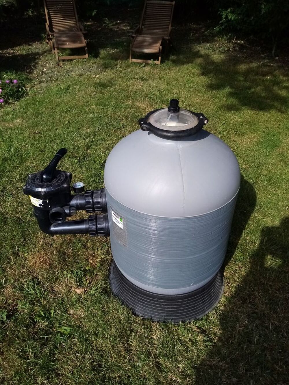 POMPE A FILTRATION ET FILTRE A SABLE pour piscine hors sol Jardin