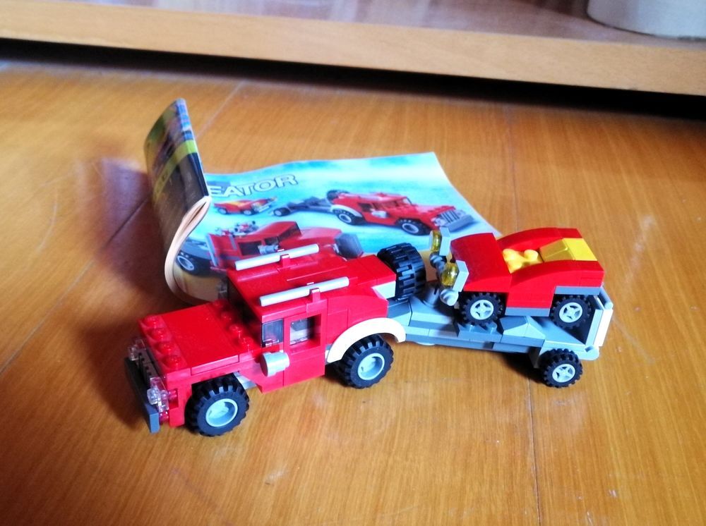 Lego CREATOR 31005 : Le camion de chantier - incomplet Jeux / jouets