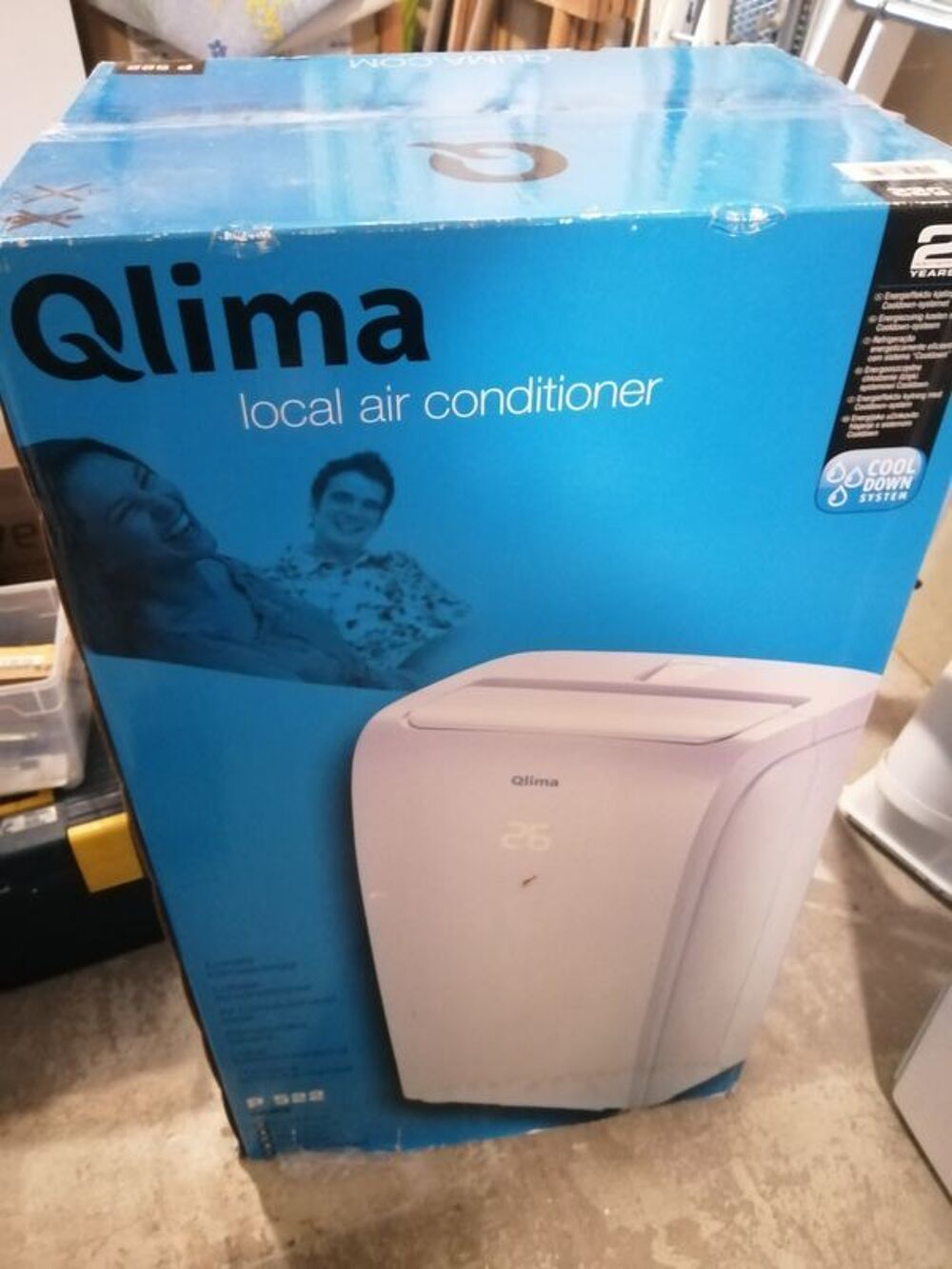 CLIM MOBILE QLIMA p522 avec accessoire Electroménager