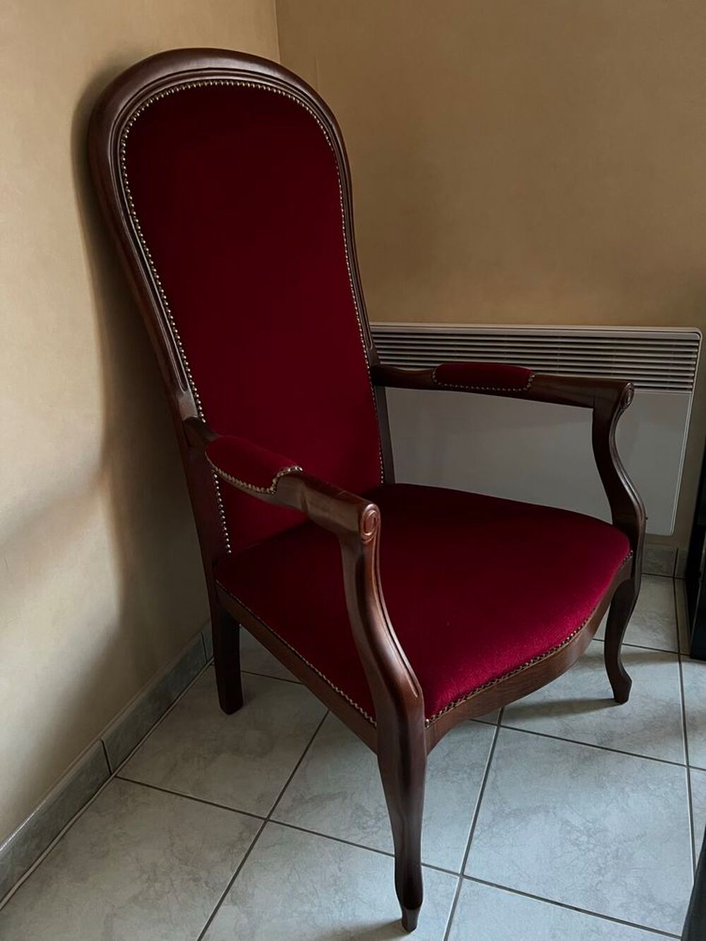 fauteuil rouge Meubles