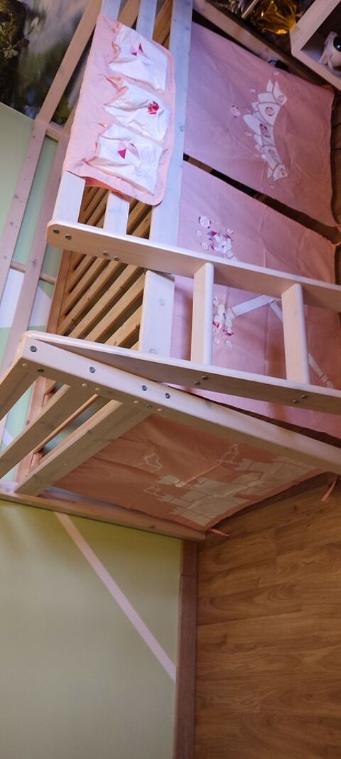 Lit Mezzanine+matela+tablette enfants 100 Marnaz (74)