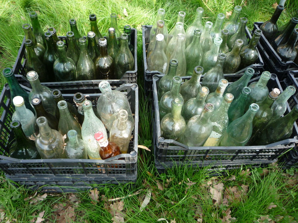 Bouteille verre Bricolage