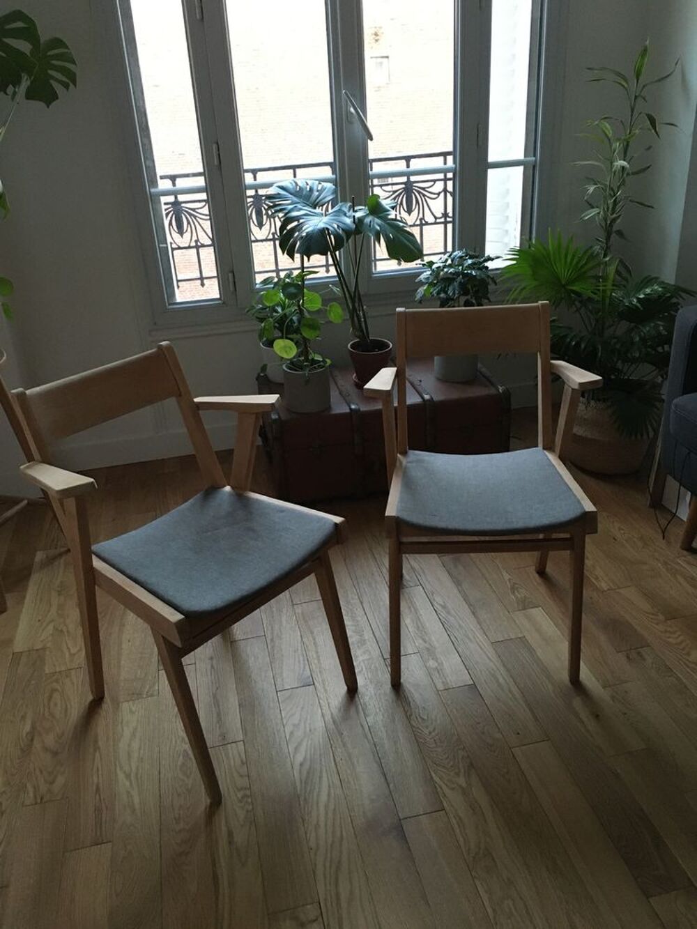 paire de fauteuils bridge-ann&eacute;es 60 Meubles