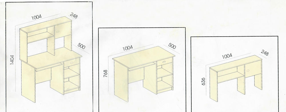 Bureau pour ordinateur Meubles