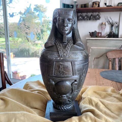 vase canope egypte pharaon momie déco salon egyptien rome Sarzeau (56)