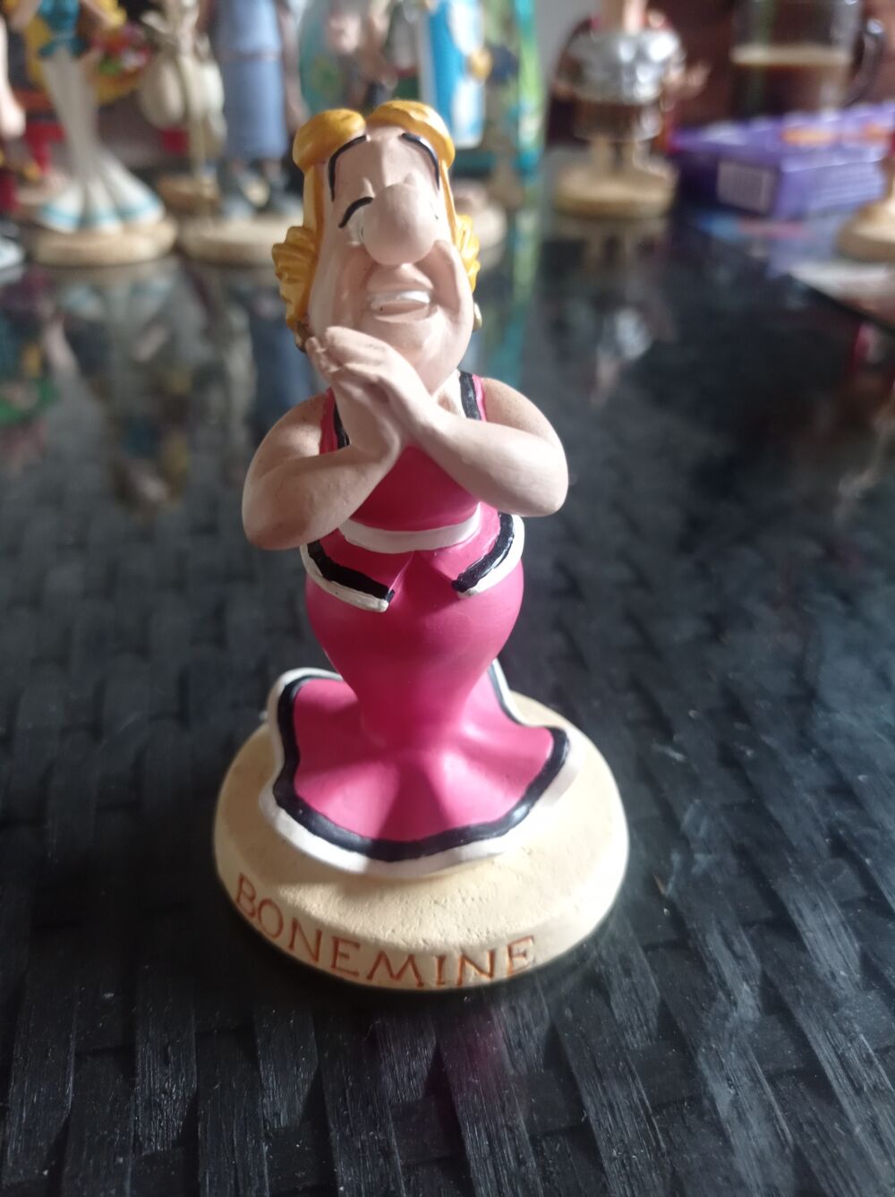 Figurine Ob&eacute;lix et Ast&eacute;rix 