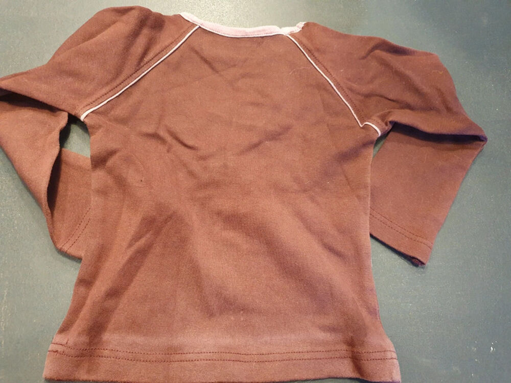 tee-shirt manche longue - violet Vêtements enfants