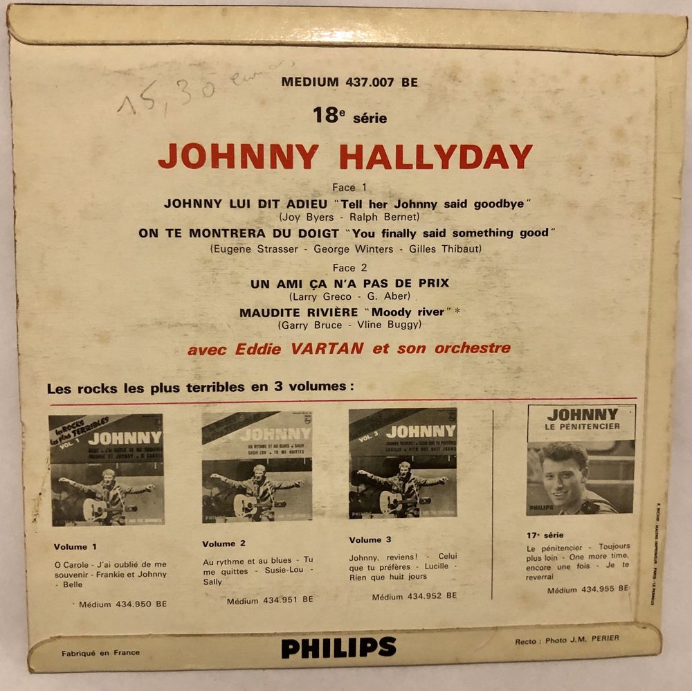 vinyle de Johnny Hallyday CD et vinyles