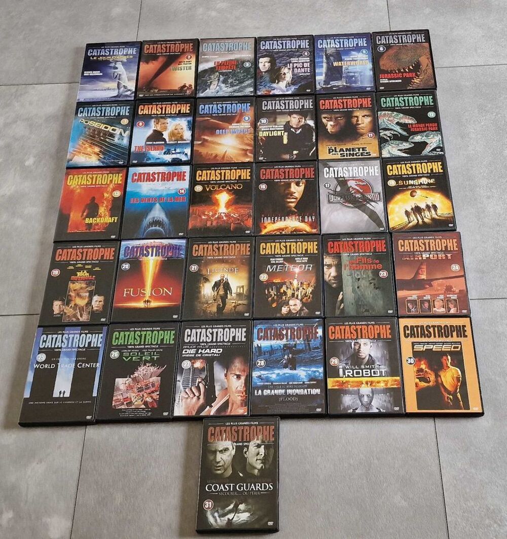 Lot de DVD S&eacute;rie "Catastrophe" DVD et blu-ray