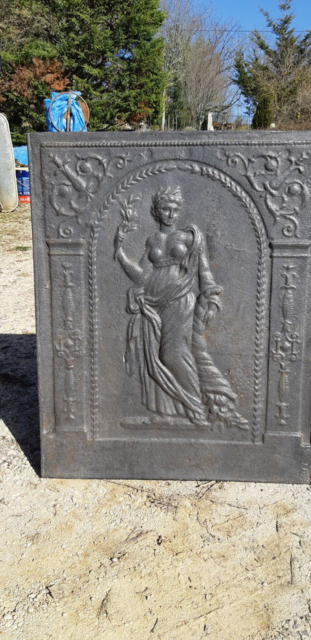 Plaque chemin&eacute;e Décoration