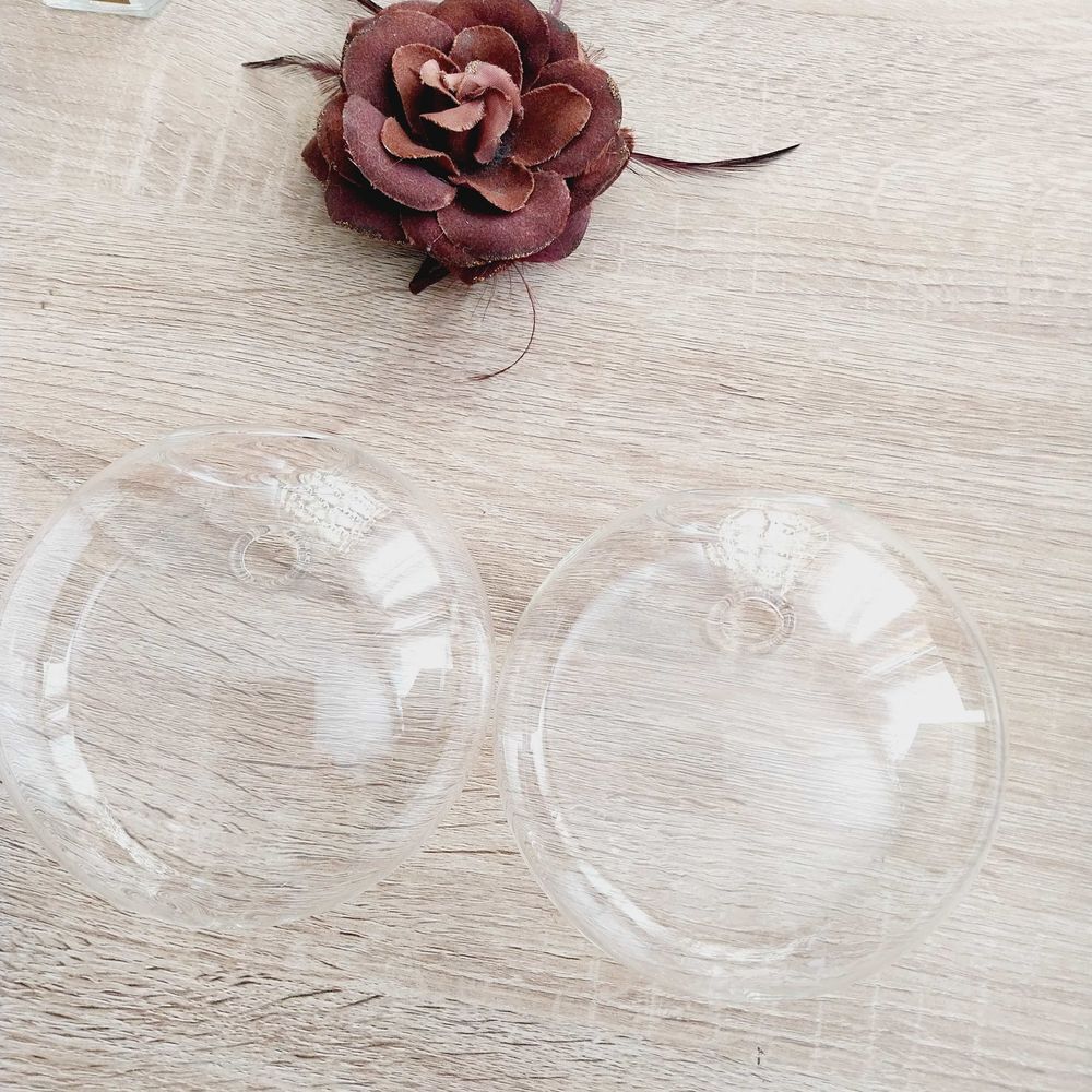 2 vases de fleurs en verre &agrave; suspendre au mur, terrarium pour plantes hydroponiques, Décoration