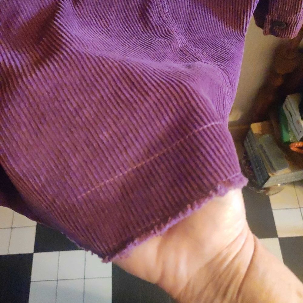 Veste en velours c&ocirc;tel&eacute; taille L femme Lola Vêtements