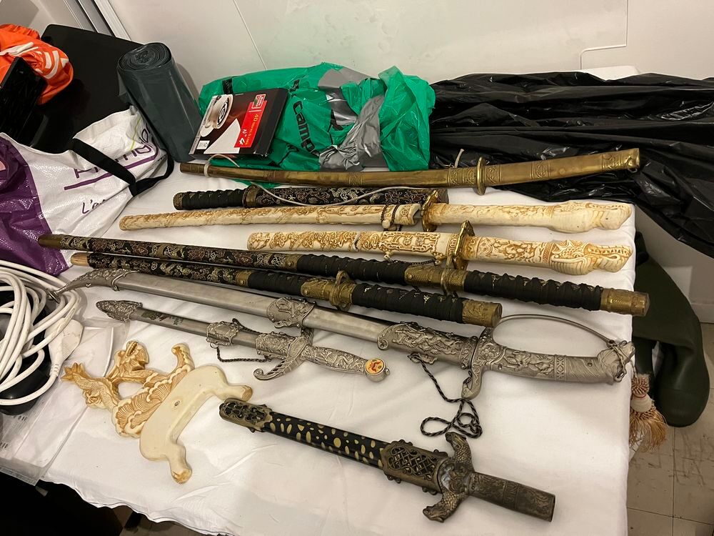 sabre et &eacute;p&eacute;e d&eacute;co ou pour antiquaires Décoration