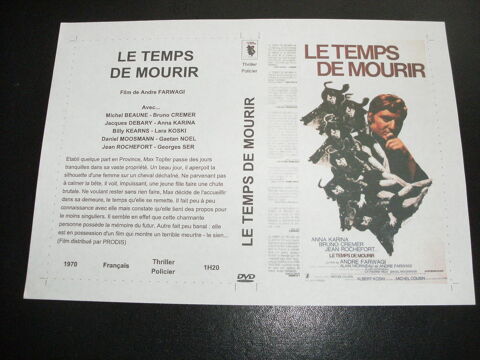 Film :   Le temps de mourir   40 Saint-Médard-en-Jalles (33)