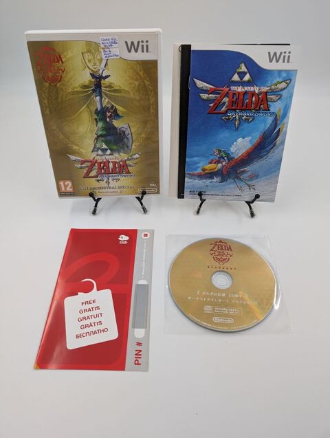 Jeu Nintendo Wii The Legend of Zelda Skyward Sword complet  19 Vulbens (74)