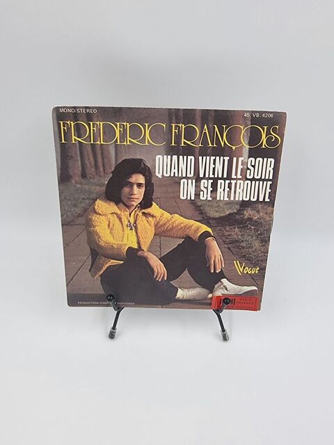 Vinyle 45 tours Frederic Fran�ois : Quand Vient le Soir on.. 2 Vulbens (74)
