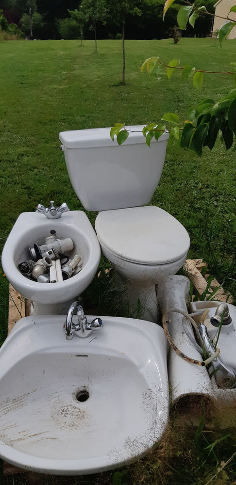 WC Lavabos bidet Bricolage