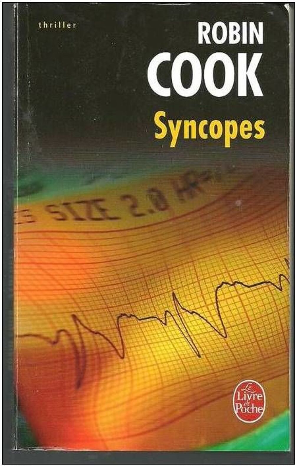 Robin COOK Syncopes Livres et BD