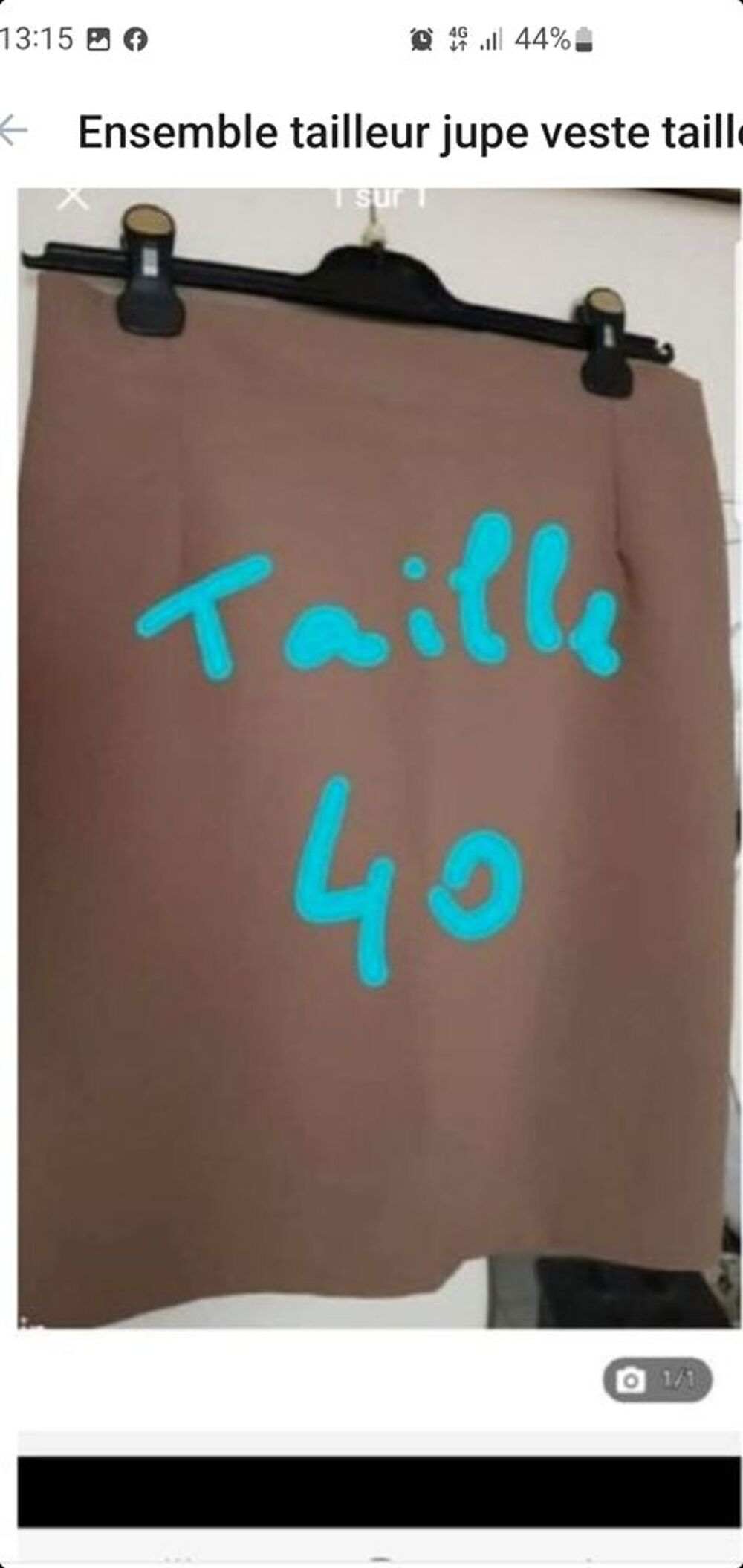 tailleur taupe taille 40 Vêtements