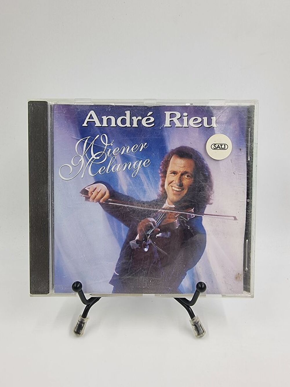 CD de musique Andr&eacute; Rieu : Wiener Melange avec boite CD et vinyles