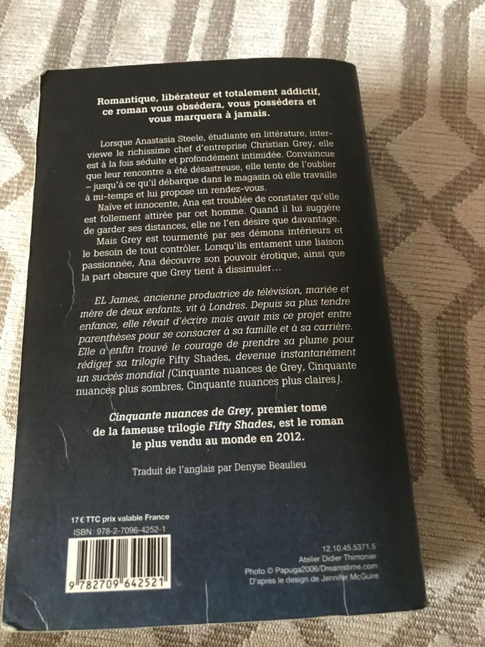 Cinquante nuances de Grey Tome 1 E.L. James Livres et BD