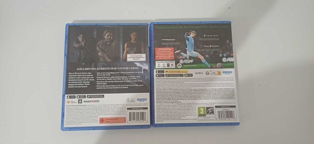 LOT PS5 The Last of Us Part II Remastered + FC 24 €" NEUFS Consoles et jeux vidéos