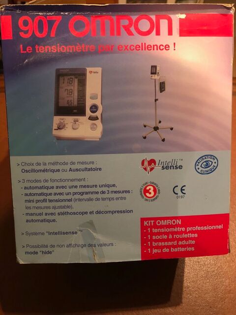 TENSIOMÈTRE AU BRAS OMRON 907 ÉLECTRONIQUE Saint-Colomban (44)