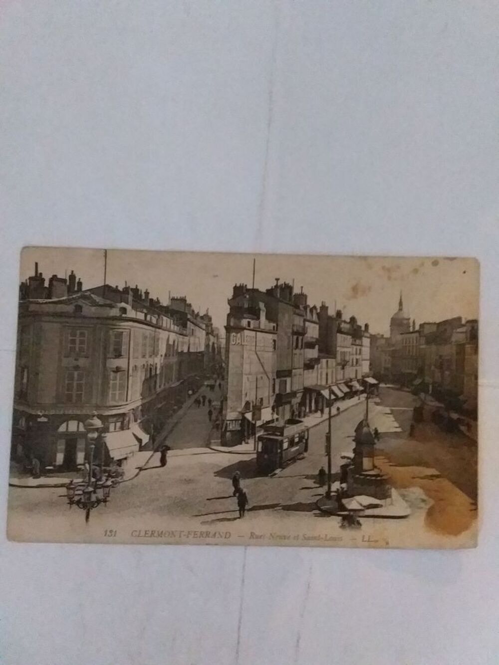 Carte postale ancienne D&eacute;partement 63 