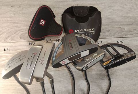 Putters de Golf Lames & Maillet Odyssey Cleveland & Wilson 40 Mantes-la-Jolie (78)
