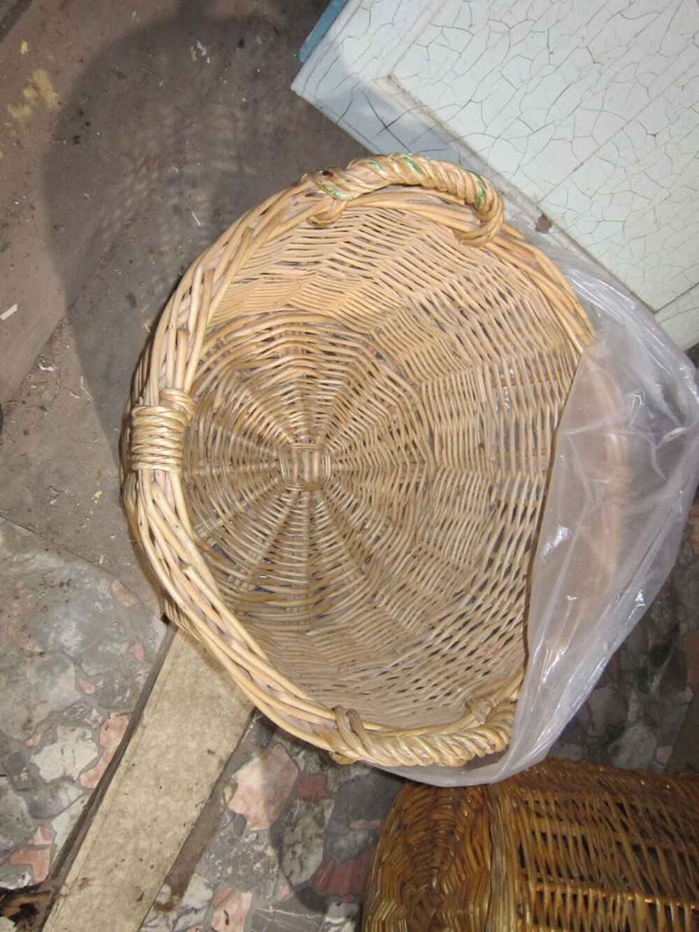 PANIER EN OSIER Jardin