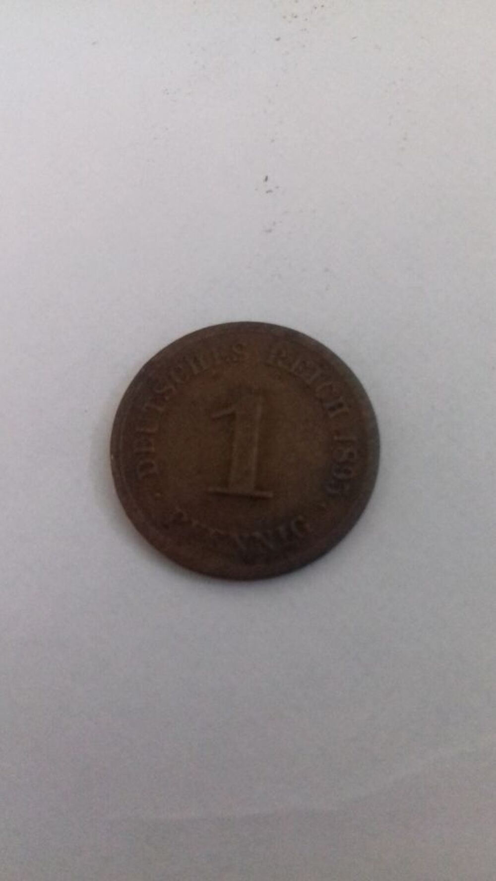 Pi&egrave;ce de 1 Pfenning 1895 