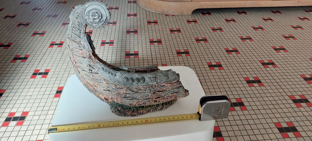   épave de Drakkar résine 