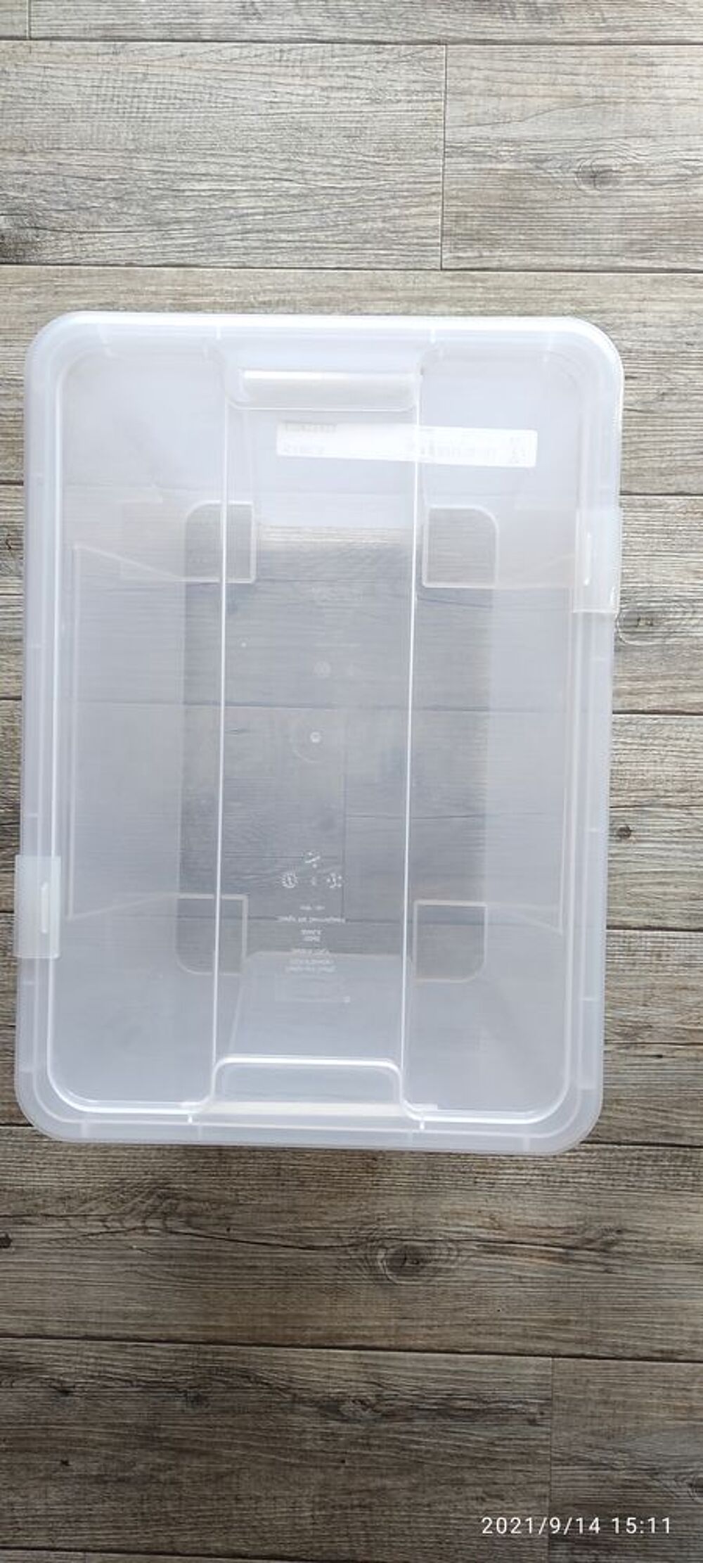 Bo&icirc;tes de rangement transparentes Meubles