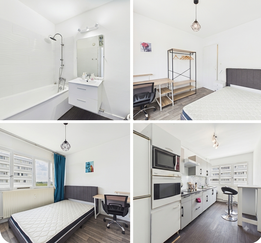 Vente Appartement Lumineux 3 pièces de 63 m2 exposé sud Mons-en-barœul