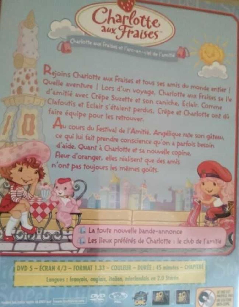 DVD Charlotte aux fraises DVD et blu-ray