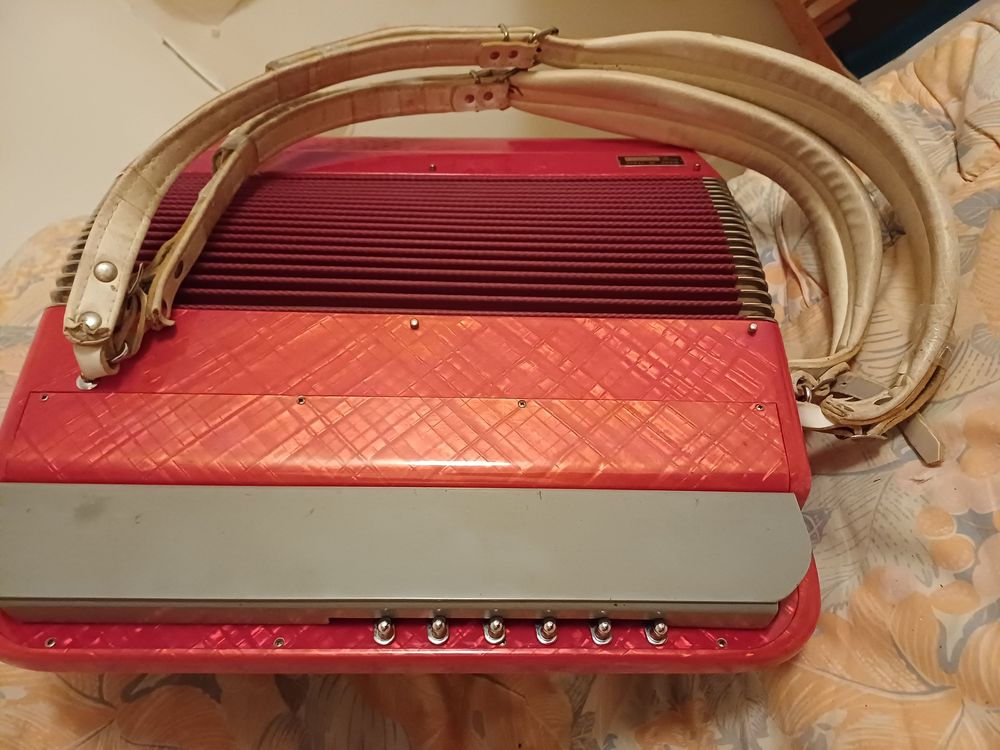 Accord&eacute;on Crucianelli 120 basses TB &eacute;tat et bien accord&eacute; Instruments de musique