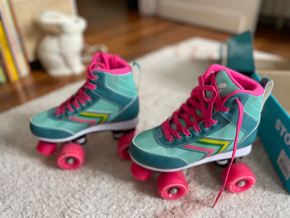 Patins &agrave; roulettes Story Spectrum style 80's S Jeux / jouets