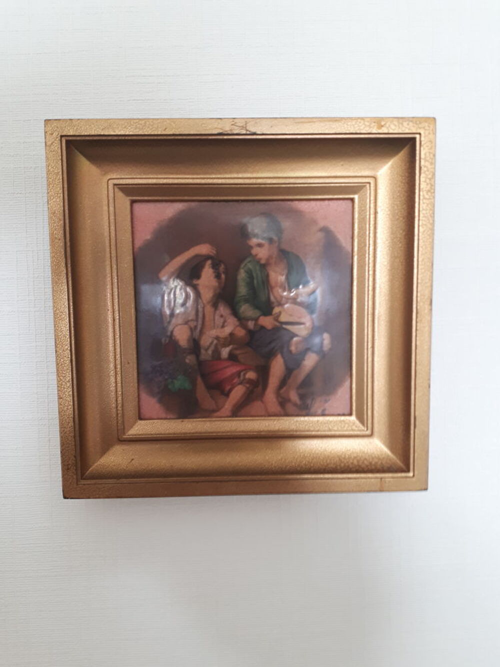 2 TABLEAUX EN &eacute;maux de LIMOGES DE 1965 EN parfait &eacute;tat
Décoration