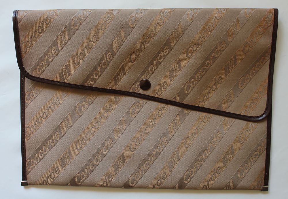 Air France Vintage Porte documents pochette CONCORDE 