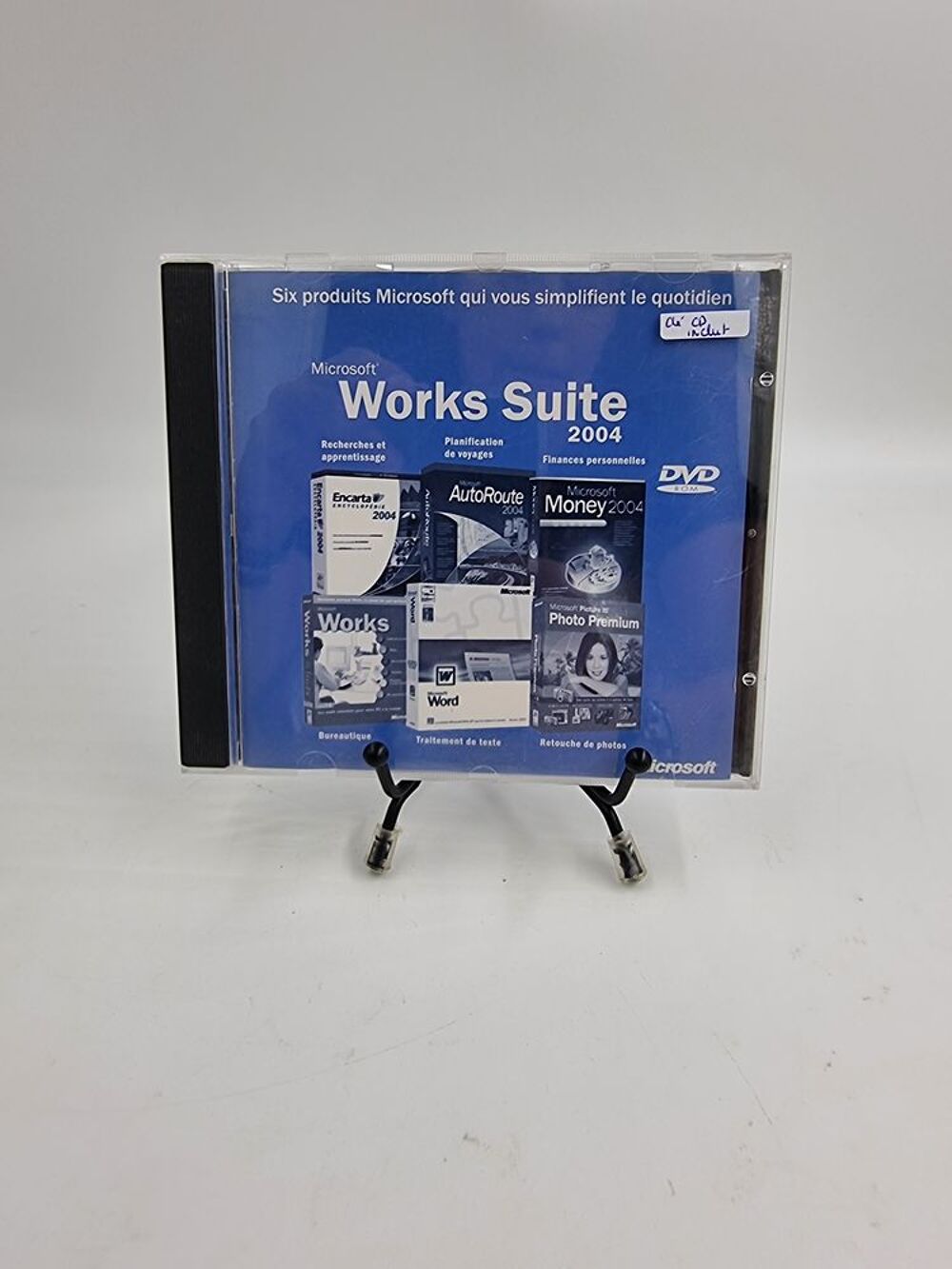 Logiciel PC Microsoft Works Suite 2004 en boite, sans notice Matériel informatique