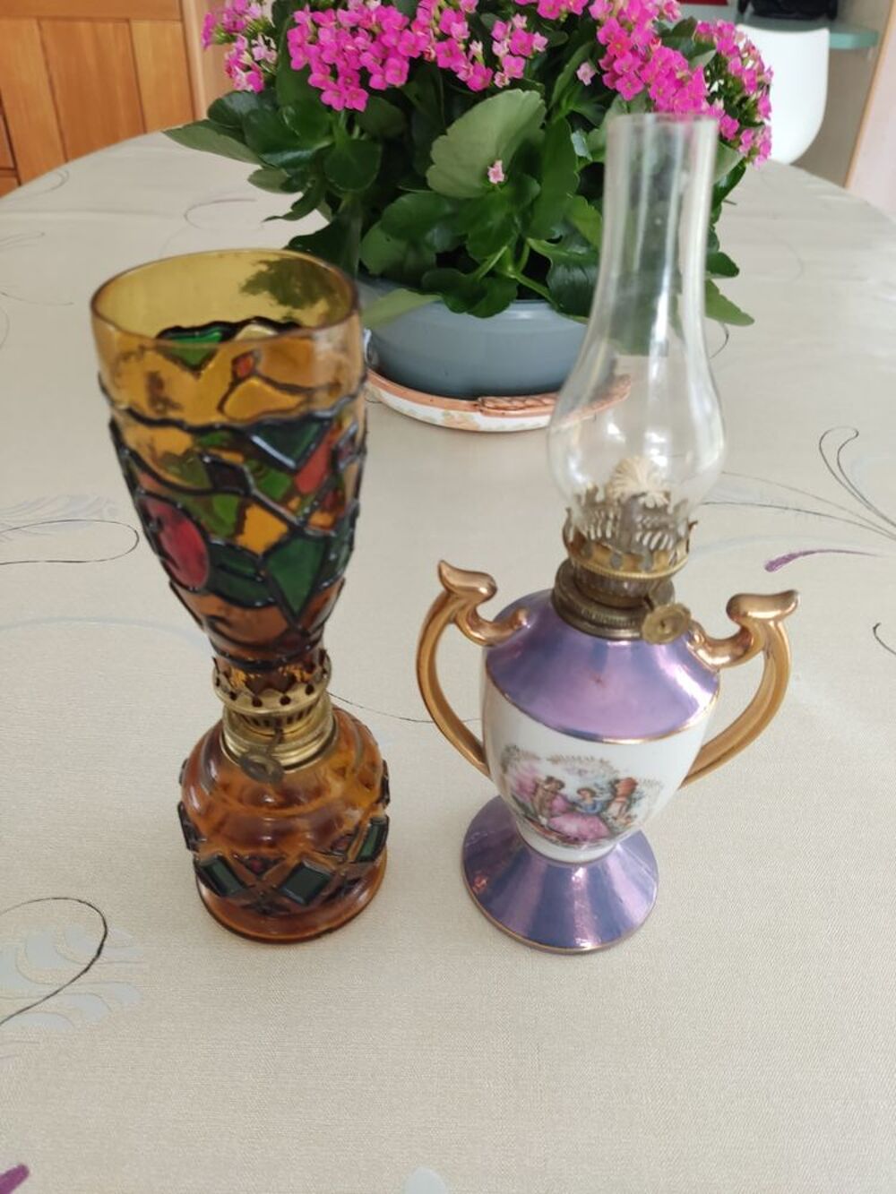 petite lampe &agrave; p&eacute;trole Décoration