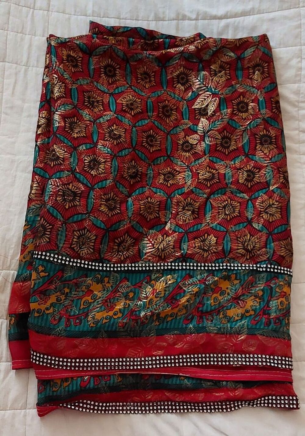 Sari / Saree / v&ecirc;tement traditionnel indien_10Eur Vtements