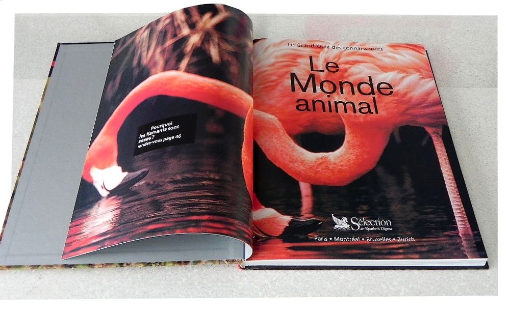 Le monde ANIMAL, le grand QUIZ des connaissances Livres et BD