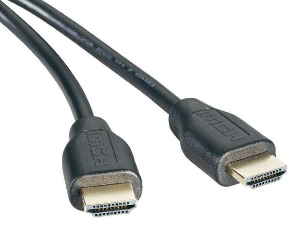 C&acirc;ble HDMI m&acirc;le-m&acirc;le contact dor&eacute; longueur 2 m&egrave;tres NEUF
Photos/Video/TV
