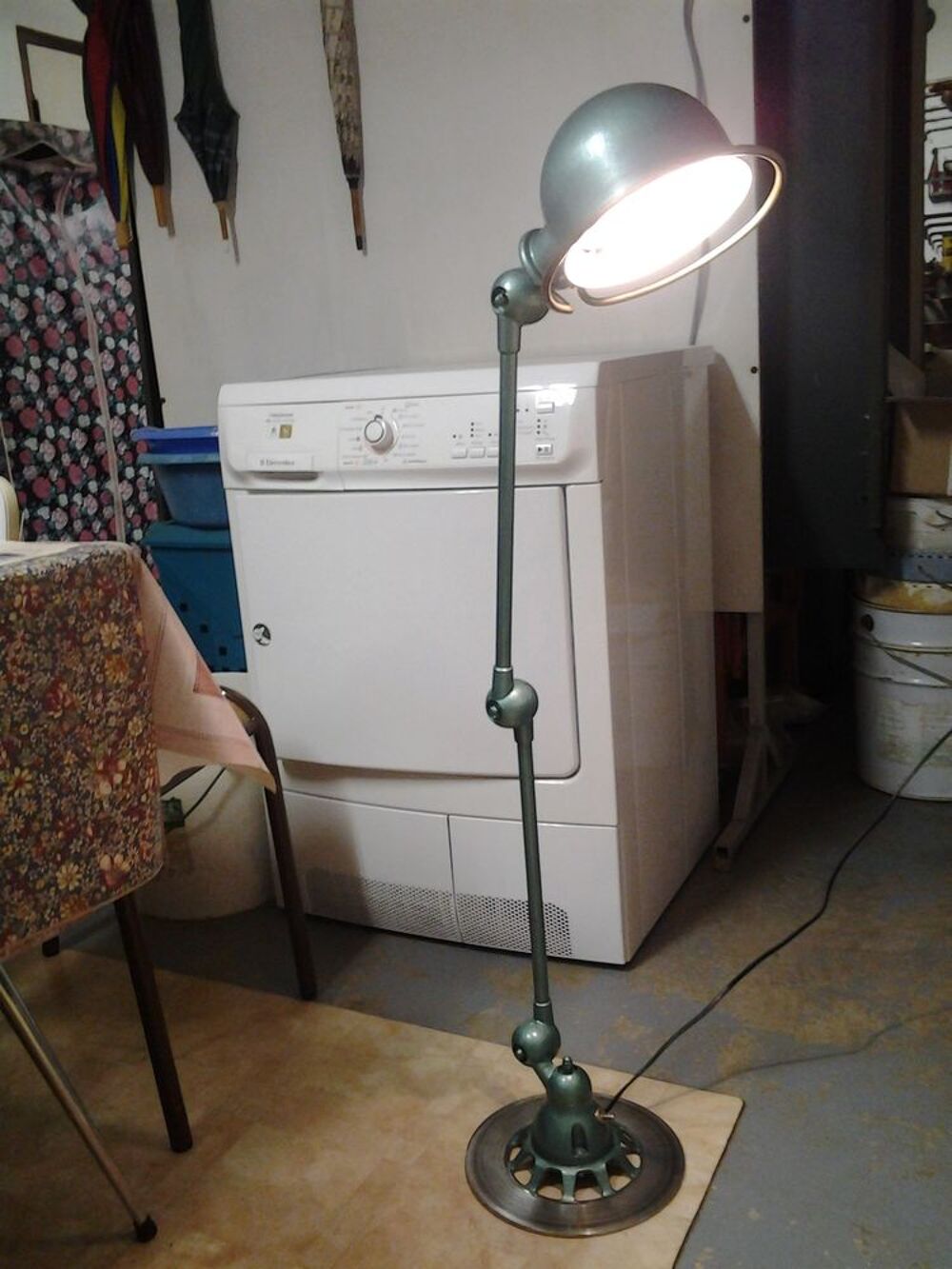 Lampe jield&eacute; restaur&eacute;e Décoration