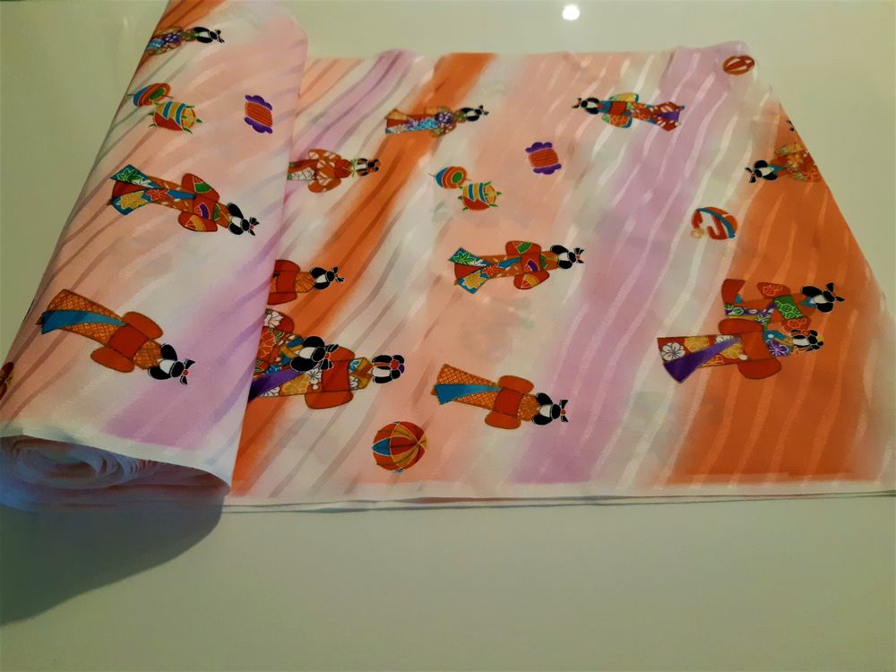 Tissu en soie japonais pour Kimono Vêtements